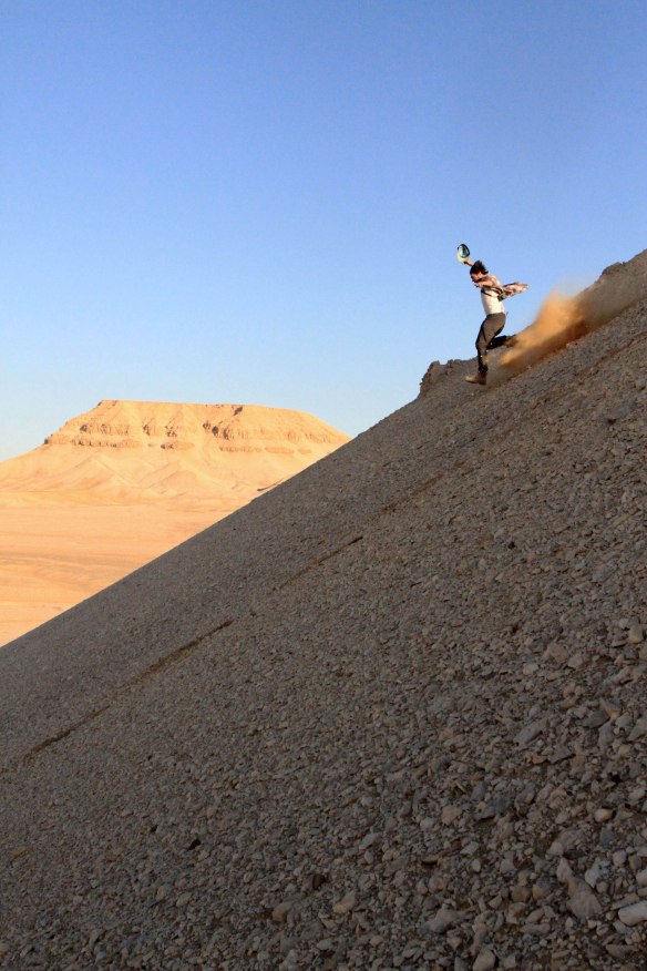 Running away with it!