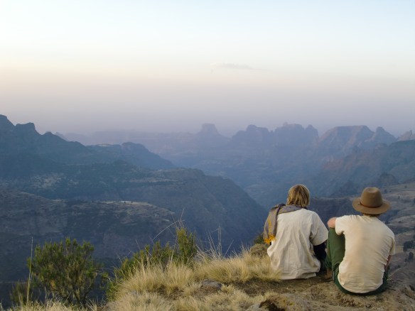 Sunrise over the Simiens (Photo: Megan Adams)